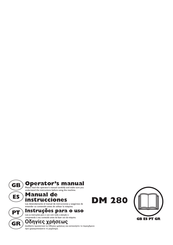 Husqvarna DM 280 Manual De Instrucciones