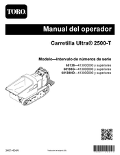 Toro Ultra 2500-T Manual Del Operador