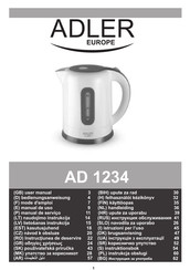 Adler europe AD 1234 Manual De Uso