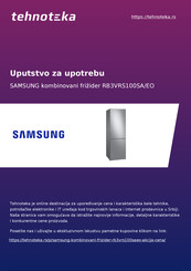 Samsung RB3VRS100SA/EO Manual De Instrucciones