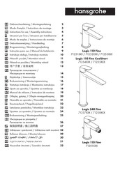 Hansgrohe Logis 110 Fine 71251 Serie Modo De Empleo/Instrucciones De Montaje