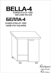 Ami Mebel BELLA-4 B-6420-01Jl-01-1000 Manual Del Usuario