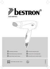 Bestron AHD1400Z Manual Del Usuario