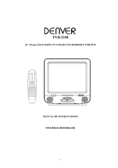 Denver TVD-2108 Manual De Instrucciones