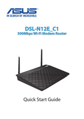 Asus DSL-N12E C1 Guia De Inicio Rapido