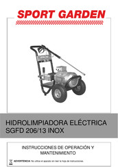 SPORT GARDEN SGFD 206/13 INOX Instrucciones De Operacion Y Mantenimiento