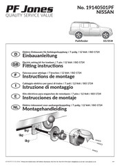 PF Jones 19140501PF Instrucciones De Montaje