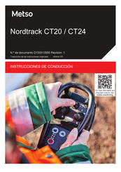 metso Nordtrack CT24 Instrucciones