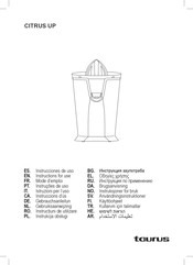 Taurus CITRUS UP Instrucciones De Uso