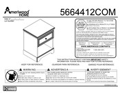 Ameriwood HOME 5664412COM Manual Del Usuario