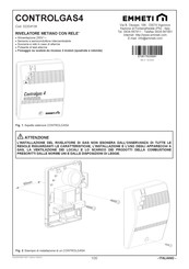 emmeti CONTROLGAS4 Manual Del Usuario