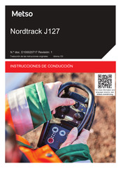 metso Nordtrack J127 Instrucciones