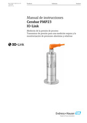 Endress+Hauser Cerabar PMP23 Manual De Instrucciones