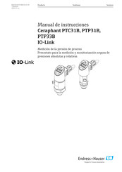 Endress+Hauser Ceraphant PTC31B Manual De Instrucciones