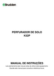 Brudden K52P Manual De Instrucciones