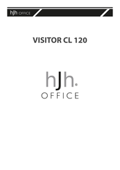 hjh OFFICE VISITOR CL 120 Manual Del Usuario