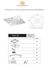 Gaboli Fratelli NS506/38DUO Instrucciones De Instalación