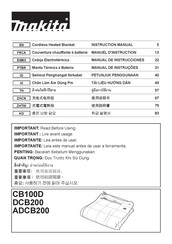 Makita ADCB200 Manual De Instrucciones