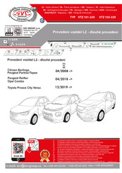 SVC GROUP VTZ 101-229 Instrucciones De Montaje