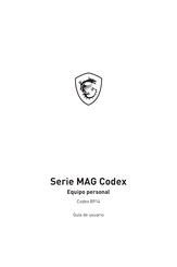 MSI MAG Codex B914 Guía De Usuario