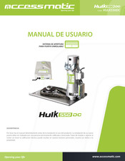 Accessmatic HULK550DC Manual De Usuario