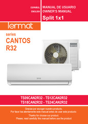 Termat CANTOS TS18CAN2R32 Manual De Usuario