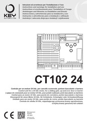 Key Automation CT10224F Instrucciones Y Advertencias Para Su Instalación Y Uso