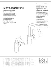 Dornbracht 33 534 885-FF 0010 Instrucciones De Montaje