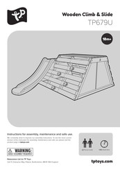 TP Wooden Climb & Slide Manual Del Usuario