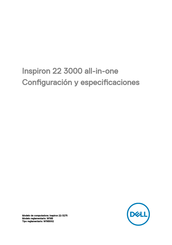 Dell W19B Configuración Y Especificaciones