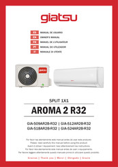 Giatsu AROMA 2 GIA-S18AR2B-R32 Manual De Usuario