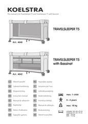 Koelstra TRAVELSLEEPER T5 Manual De Utilización