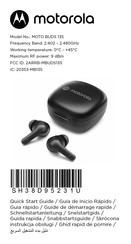 Motorola MOTO BUDS 135 Guia Rápido