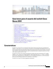 Cisco Nexus 5010 Guía Breve