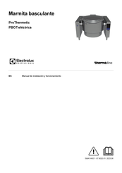 Electrolux Professional 586036 Manual De Instalación Y Funcionamiento