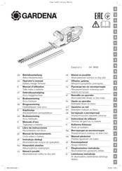 Gardena EasyCut Li Libro De Instrucciones