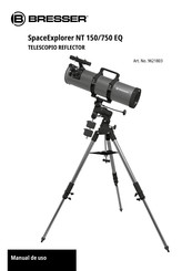 Bresser SpaceExplorer NT 150/750 EQ Manual De Uso