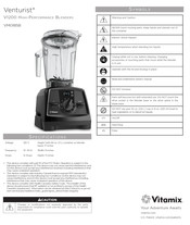 Vitamix VM0185B Manual De Instrucciones