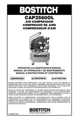 Bostitch CAP2560OL-CA Manual De Operación Y De Mantenimiento