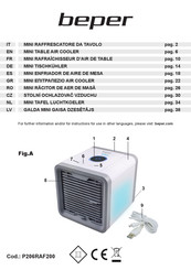 Beper P206RAF200 Manual De Instrucciones