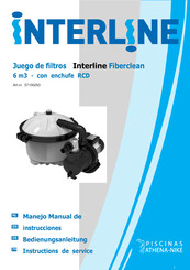 PISCINAS ATHENA-NIKE Interline Fiberclean Instrucciones