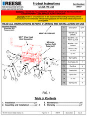 Reese 30927 Manual Del Usuario