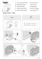Hager HX 830 Instrucciones De Uso