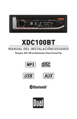 Dual XDC100BT Manual Del Instalación/Usuario