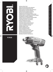 Ryobi R18QS Traducción De Las Instrucciones Originales