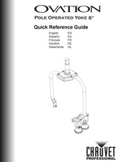 Chauvet Professional Ovation Yoke 8 Guía De Referencia Rápida