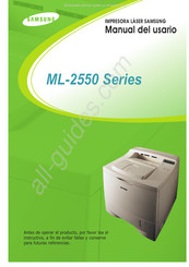 Samsung ML-2552W Manual Del Usario