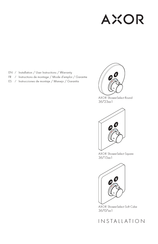 Axor ShowerSelect Soft Cube 36707 1 Serie Instrucciones De Montaje