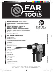 Far Tools SKB 850 Traduccion Del Manual De Instrucciones Originale