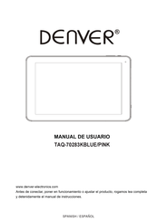 Denver TAQ-70283KPINK Manual Del Usuario